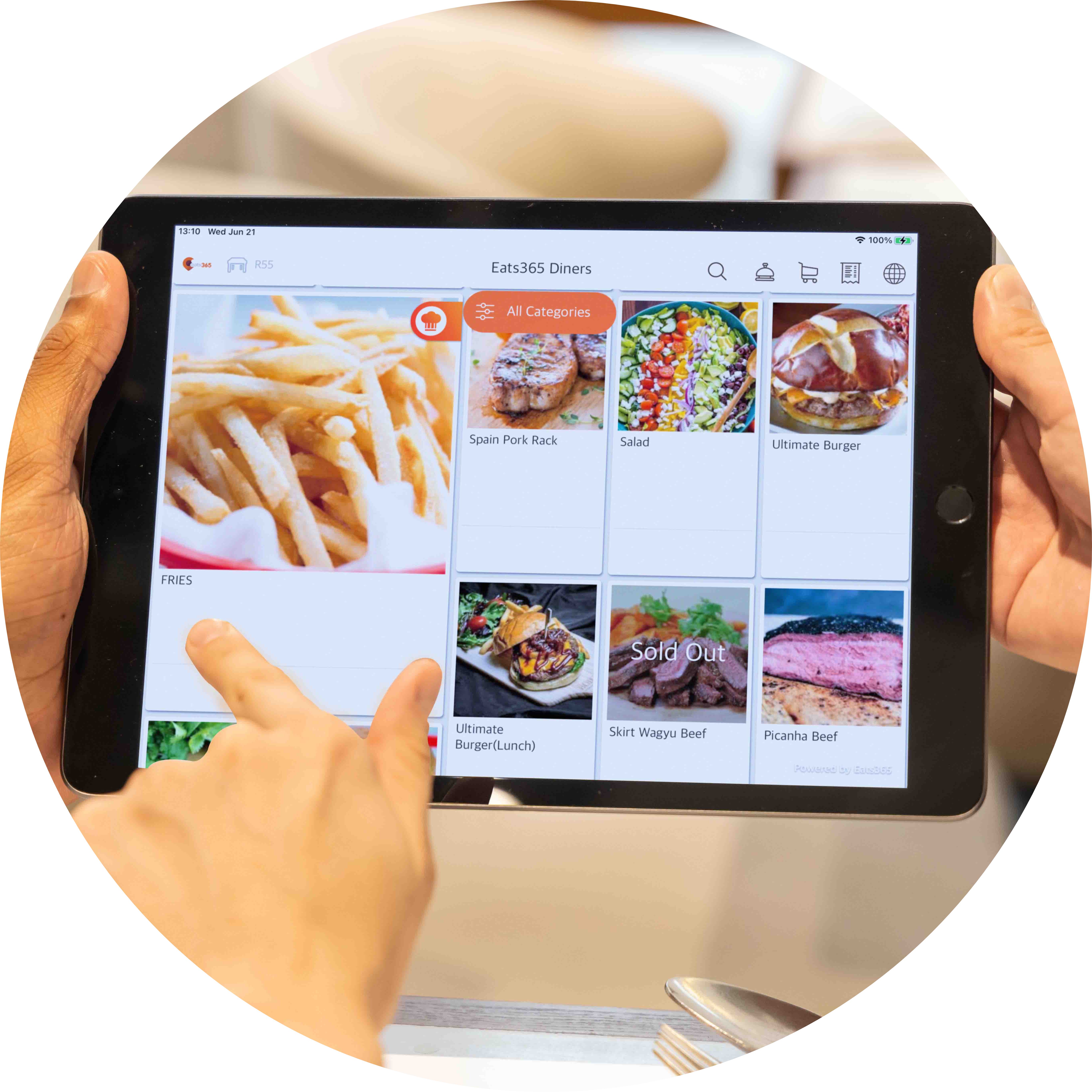 Limitless Possibilities to Build the Perfect Eats365 E-Menu