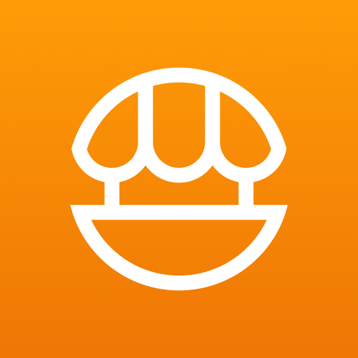 App Store Icon - Food Market Hub