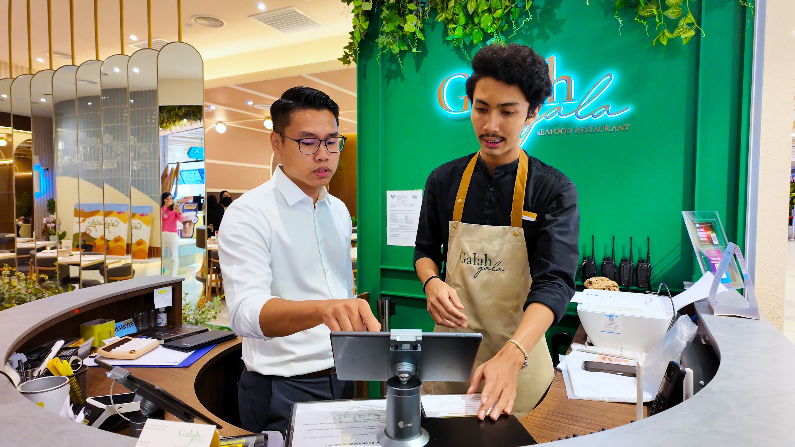 Galahgala front counter