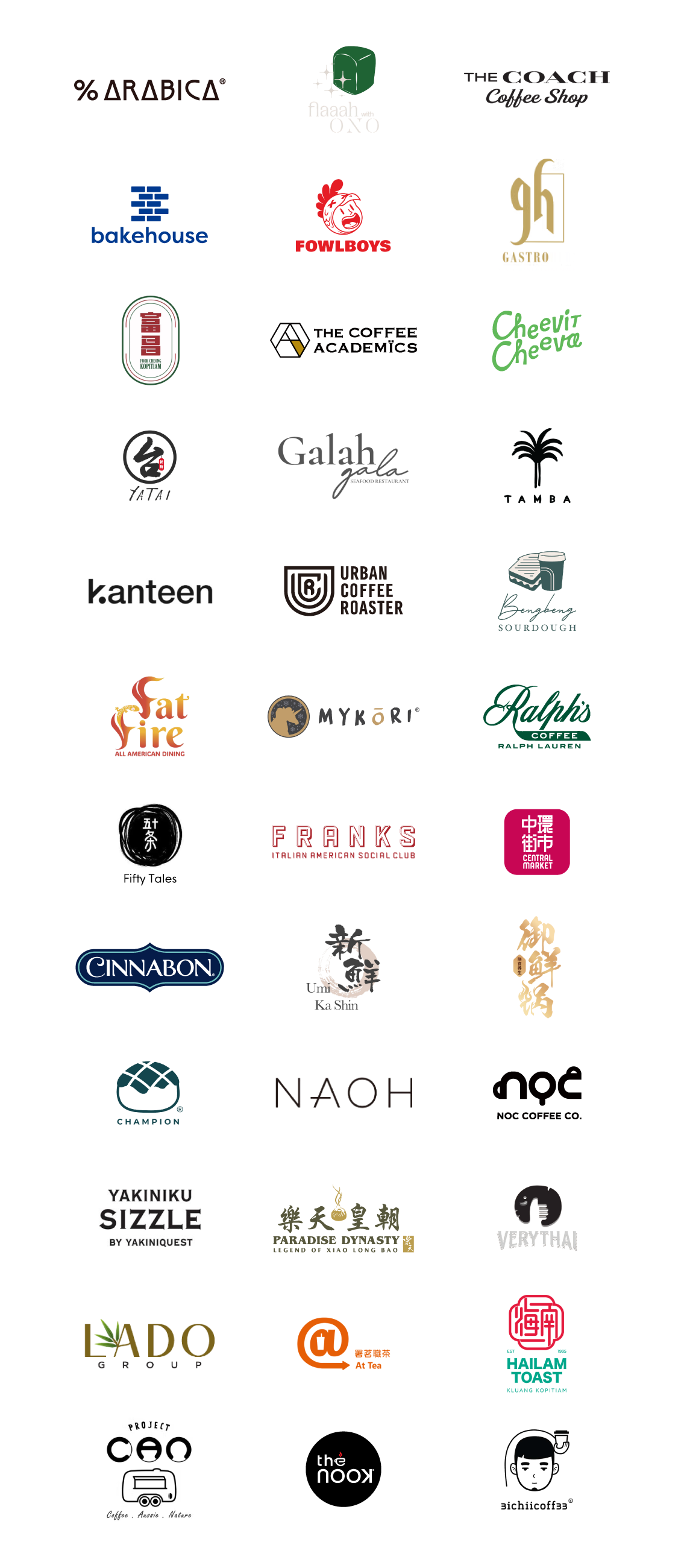 brand logos